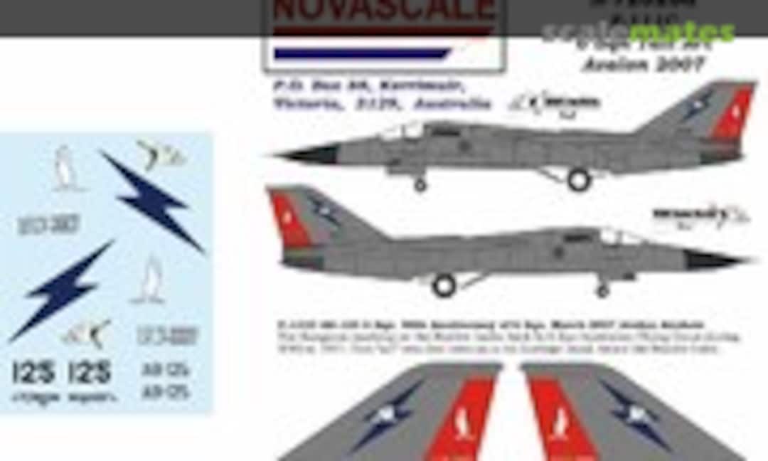 1:72 F-111C RAAF 1 & 6 Sqn. 2007 (Novascale N-72028a) N-72028a