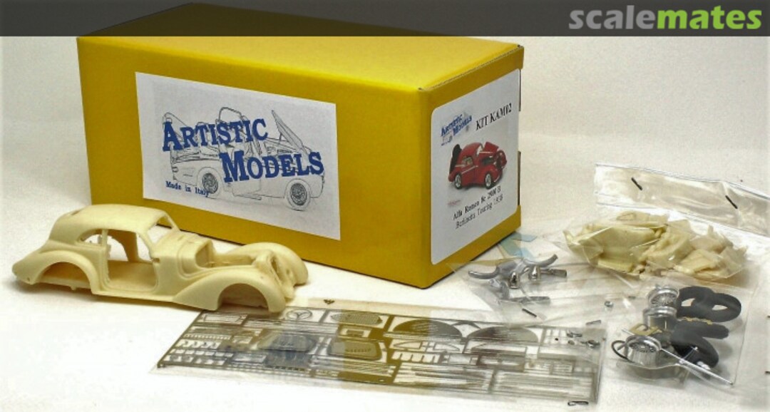 Boxart Alfa Romeo 8C 2900B Berlinetta KAM02 Artistic Models Boxart Alfa Romeo 8C 2900B Berlinetta KAM02 Artistic Models