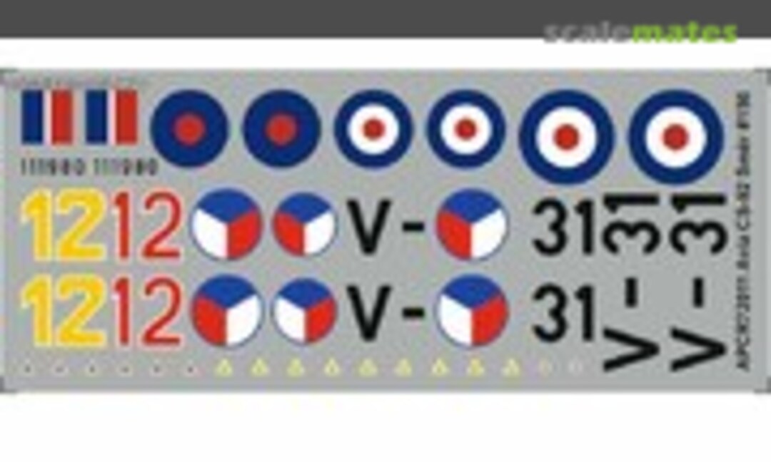 1:72 Avia CS-92 Smer #156 (APC Decals APCR72011) APCR72011