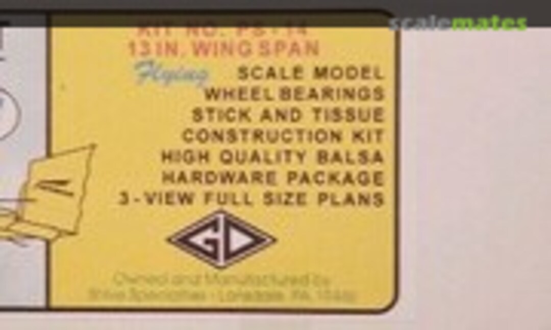 1:22 Farman Sport (Shive Specialties PS-14) PS-14