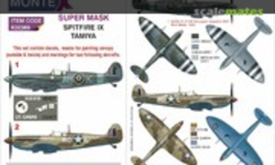 1:32 Spitfire Mk.IX TAMIYA (Montex K32369) K32369