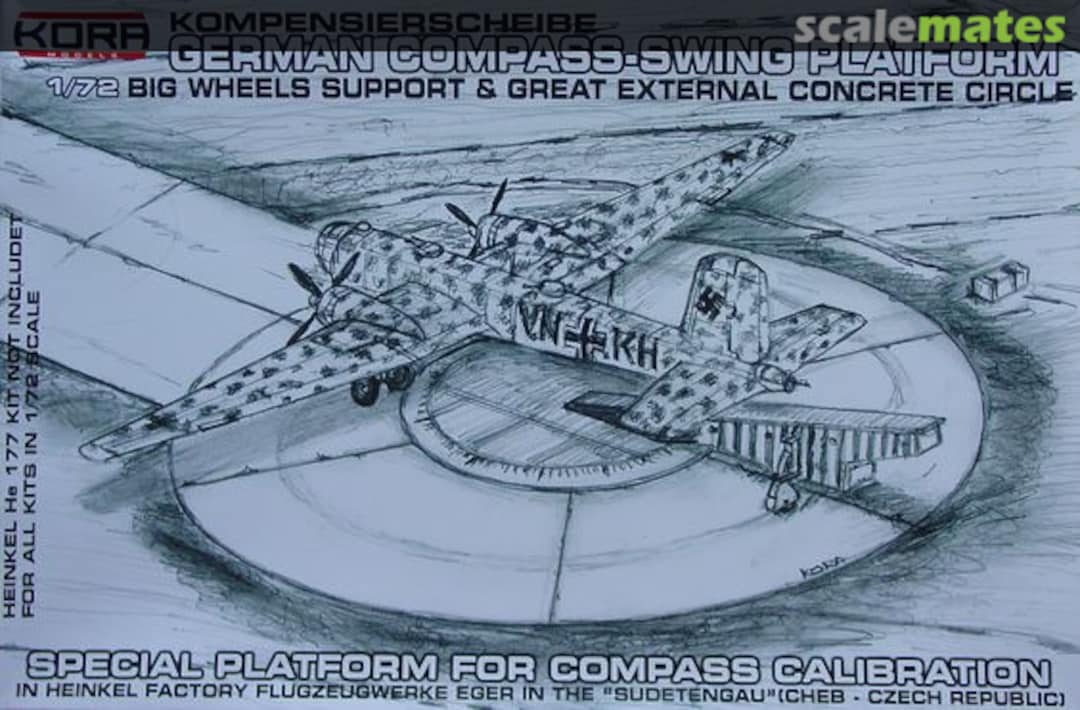 Boxart Kompensierscheibe / German Compass-Swing Platform C72117 Kora Models Boxart Kompensierscheibe / German Compass-Swing Platform C72117 Kora Models
