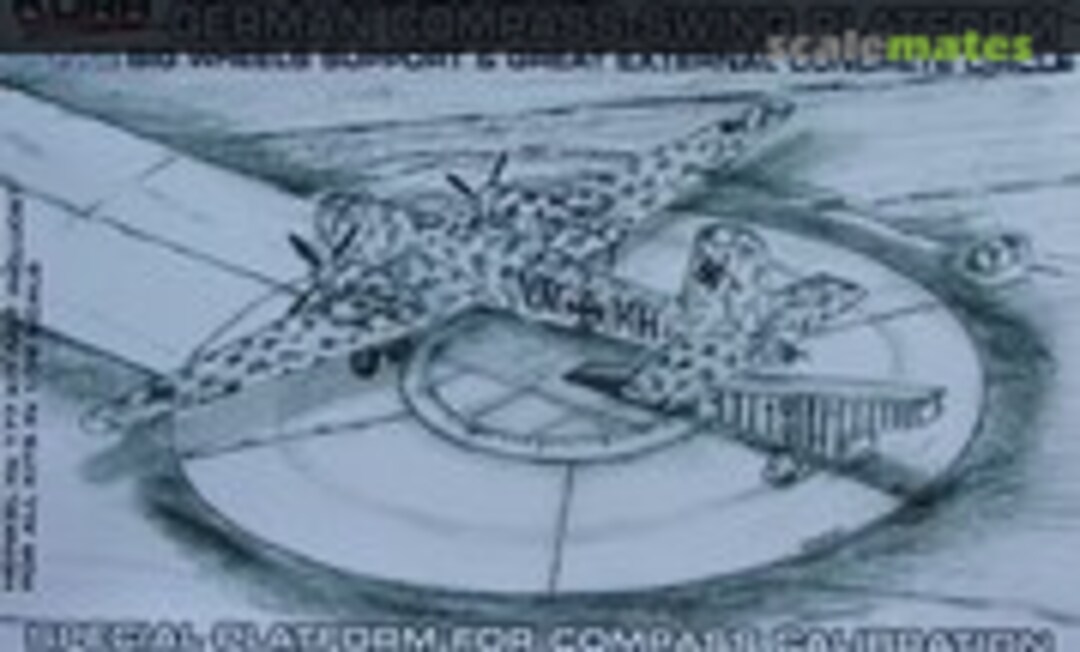 1:72 Kompensierscheibe / German Compass-Swing Platform (Kora Models C72117) C72117