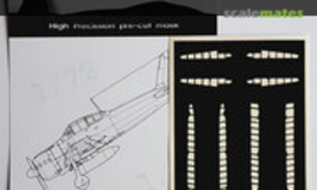 1:72 Mitsubishi A6M2a/b m.21 Reisen Control Surfaces (DEAD Design Models SM72024) SM72024