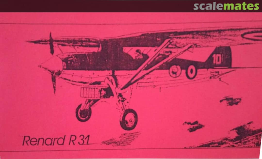 Boxart Renard R 31 VAMI Models Boxart Renard R 31 VAMI Models