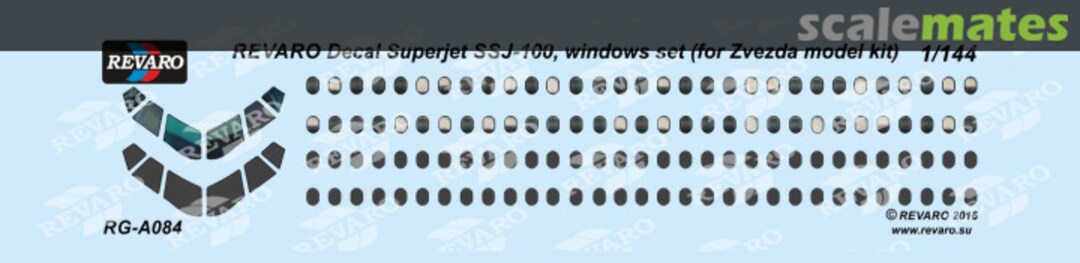 Boxart Superjet SSJ-100 windows set RG–A084 Revaro Boxart Superjet SSJ-100 windows set RG–A084 Revaro