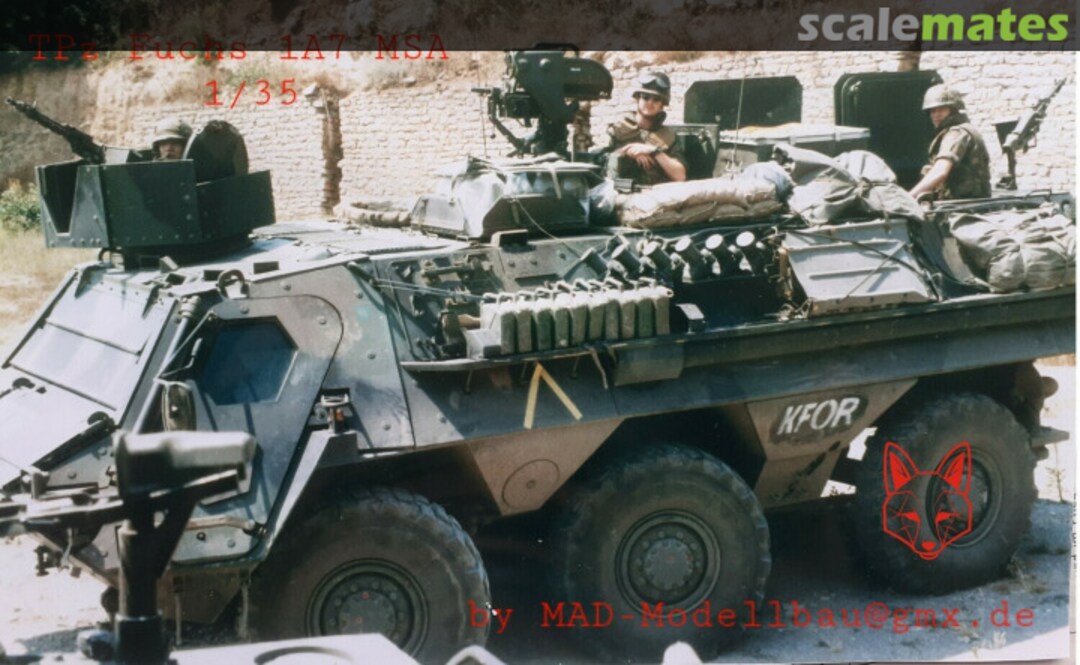 Boxart TPz Fuchs 1A7 MSA - Revell - MAD-Modellbau Boxart TPz Fuchs 1A7 MSA - Revell - MAD-Modellbau