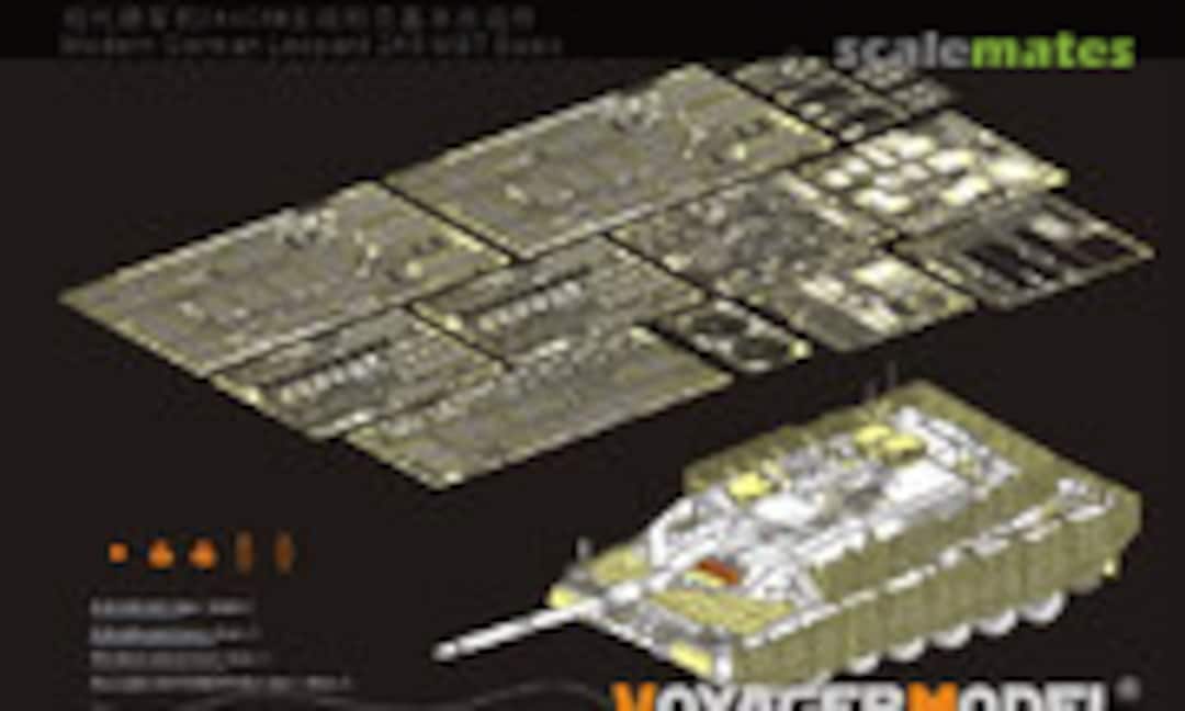 1:35 Modern German Leopard 2A6M CAN w Slat Armour (Voyager Model PE351126) PE351126