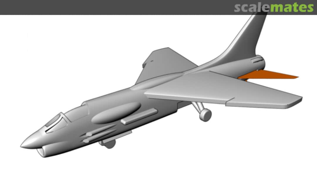Boxart Vought F-8 Crusader x5 AC700107 L'Arsenal