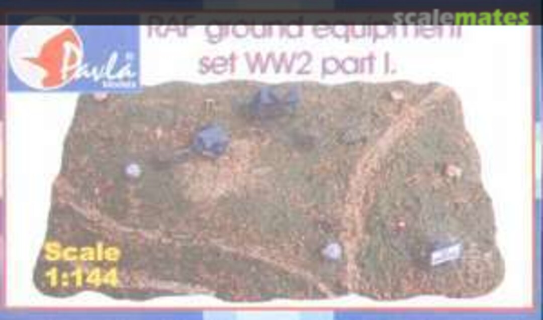 Boxart RAF ground equipment set WW2 part I. U144-01 Pavla Models Boxart RAF ground equipment set WW2 part I. U144-01 Pavla Models