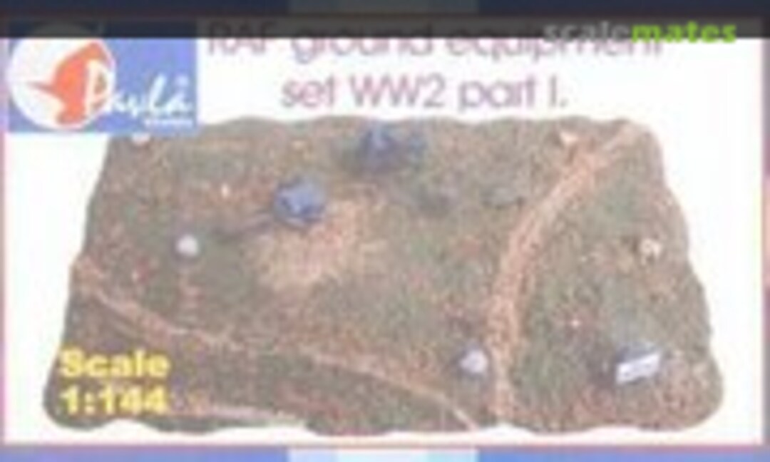 1:144 RAF ground equipment set WW2 part I. (Pavla Models U144-01) U144-01