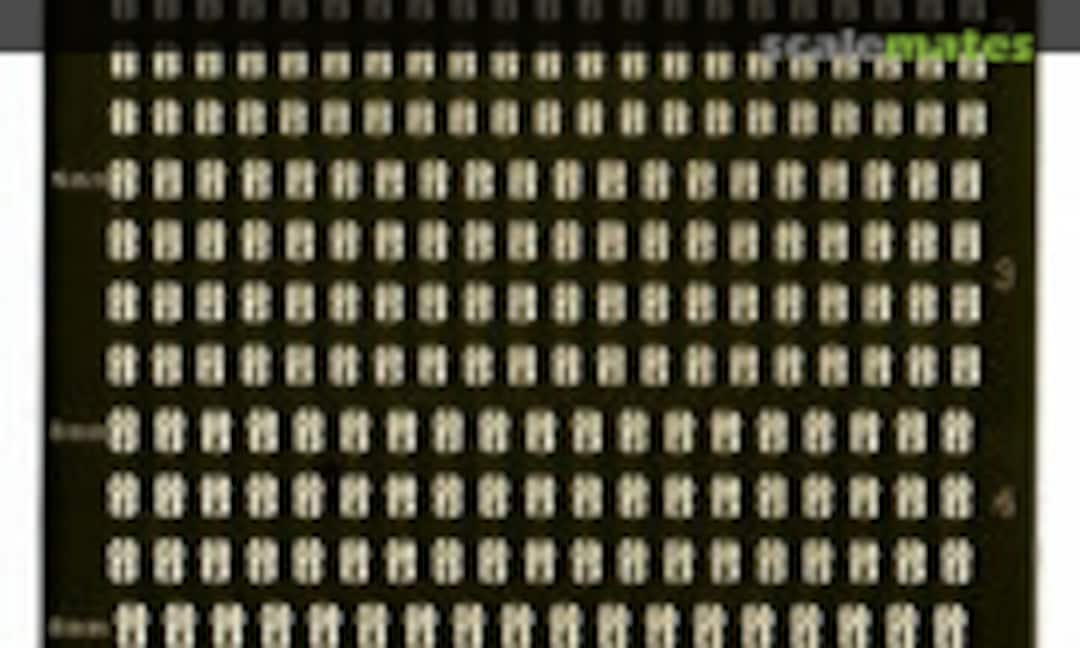 1:350 World Navy Mast Rigging Rings for Signal Flags (Five Star Model FS351165) FS351165