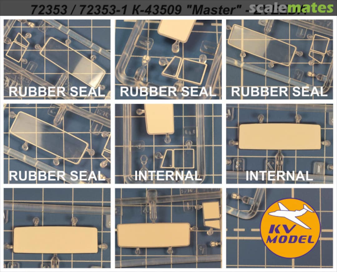 Contents KAMAZ 43509 "Master" - (Double sided) 72353-1 KV Models