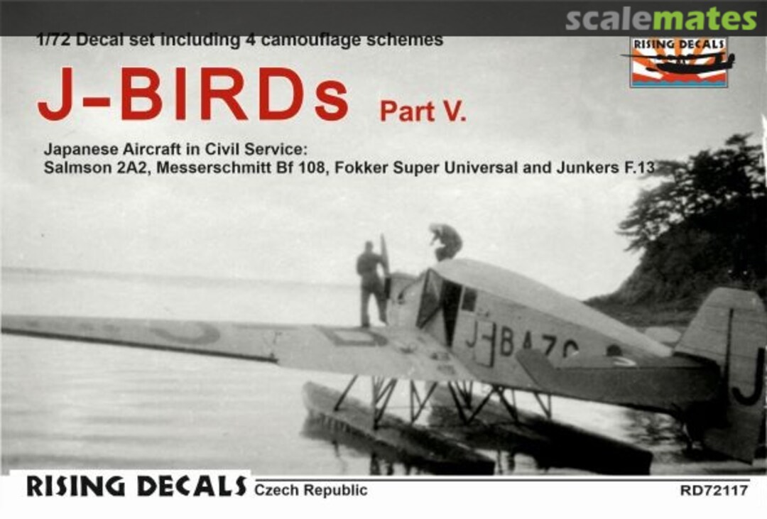 Boxart “J-BIRDs” RD72117 Rising Decals Boxart “J-BIRDs” RD72117 Rising Decals