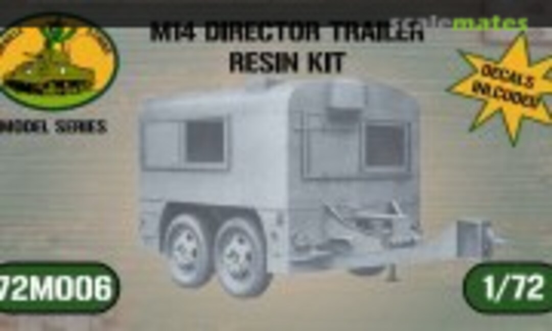 1:72 M14 Director trailer (Braille Strike 72M006) 72M006