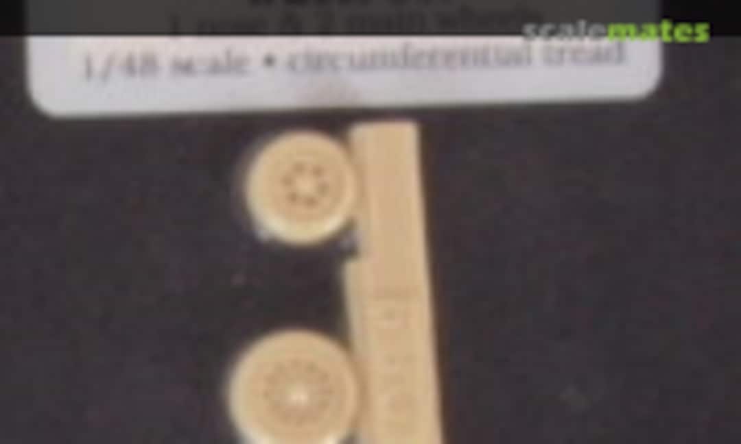 1:48 F-80/T-33 Early style wheel set (True Details 48089) 48089