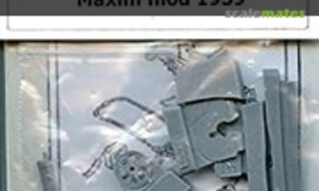 1:35 Russian 7,62 MG; Maxim Model 1939 (Tank TA-26) TA-26