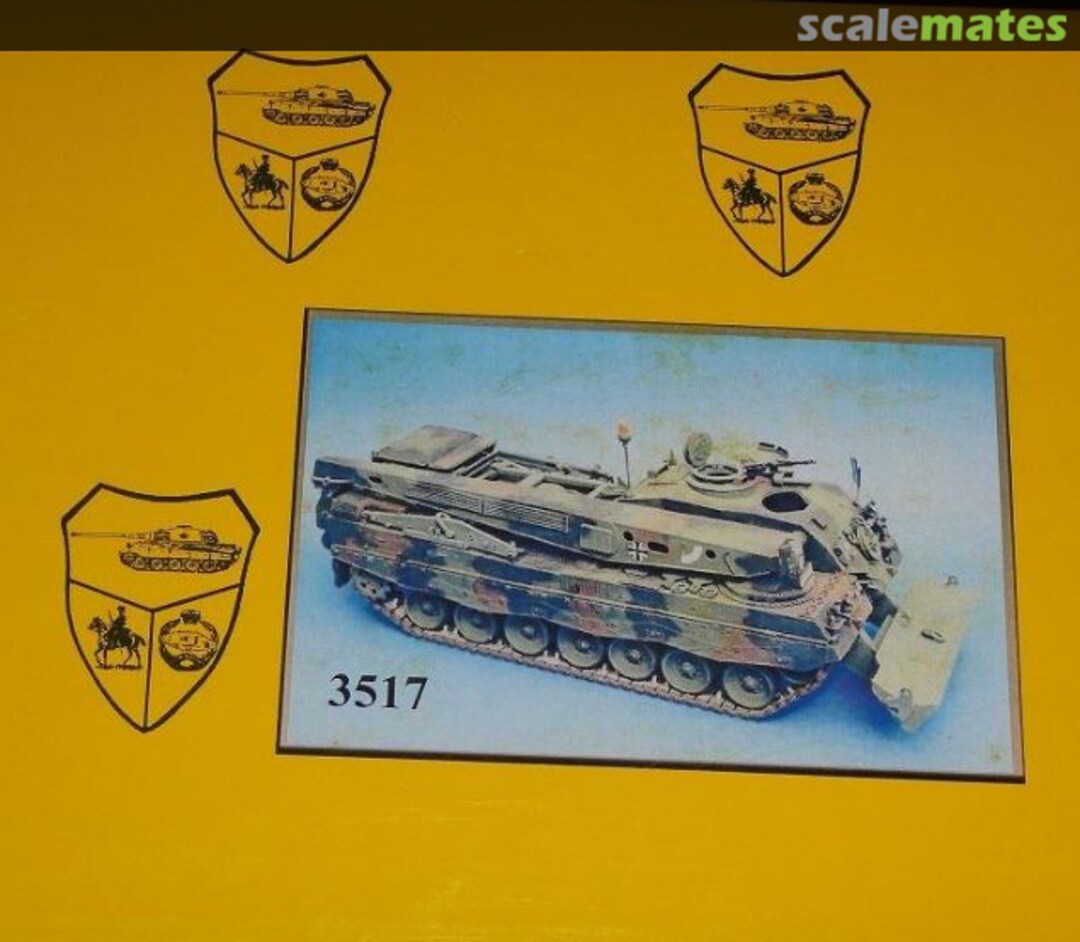 Boxart Bergepanzer BPz 3 Buffel Leopard 2 Recovery Tank 3517 Elite Modell Boxart Bergepanzer BPz 3 Buffel Leopard 2 Recovery Tank 3517 Elite Modell