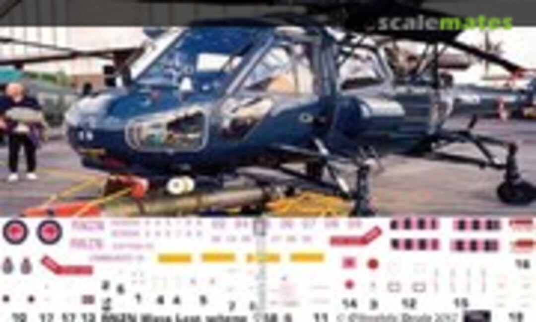 1:48 RNZAF/RNZN Wasp Last scheme (Oldmodels Decals OMD0182) OMD0182