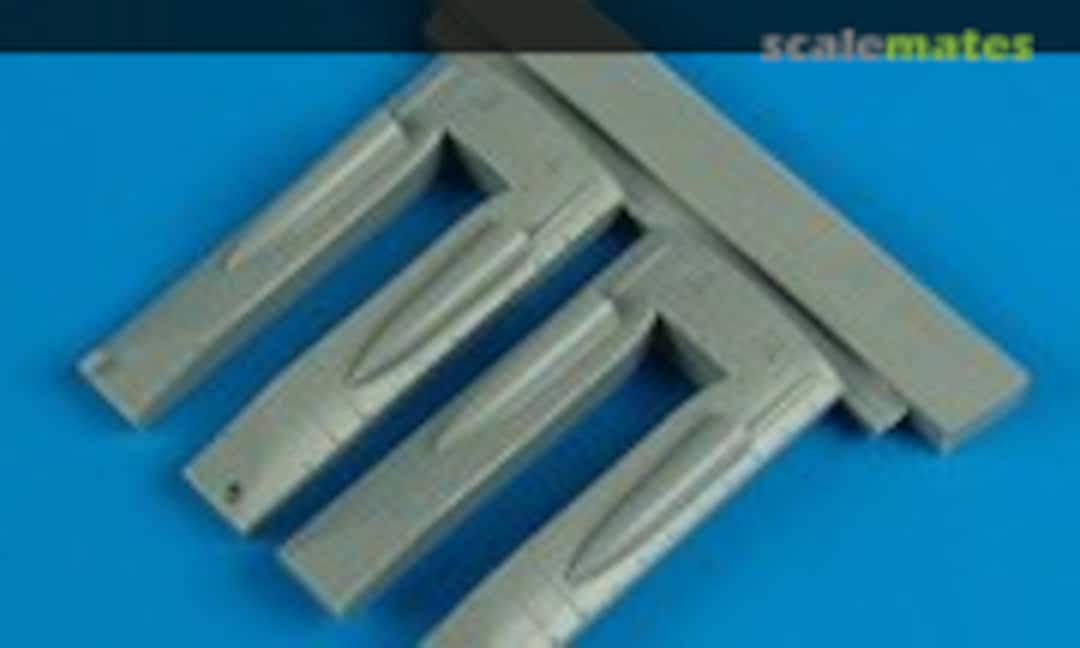 1:48 P-38 Lightning - Turbo-Supercharger Cover (Quickboost QB 48 369) QB 48 369