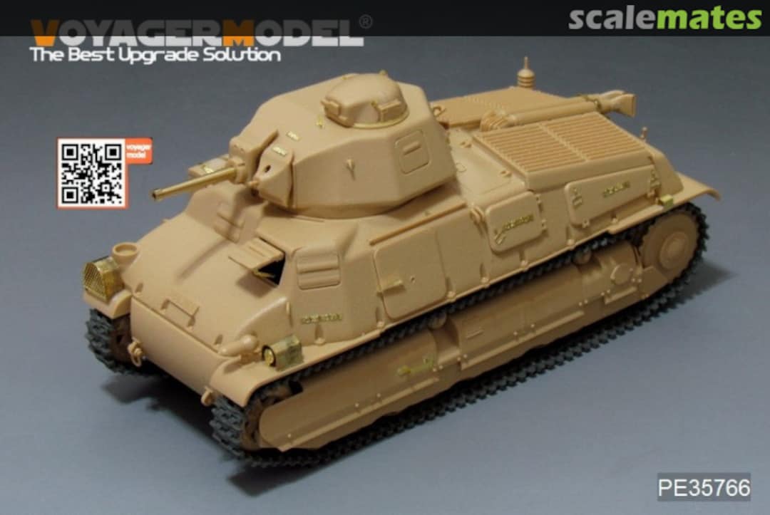 Boxart SOMUA S35 Medium Tank Basic PE35766 Voyager Model Boxart SOMUA S35 Medium Tank Basic PE35766 Voyager Model
