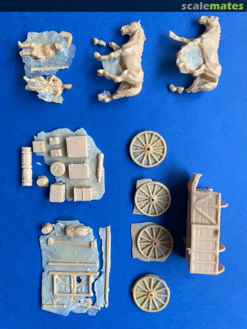 Contents Fahnenchmiedwagen (Blacksmith wagon) Hf. 1/13 T-7230 TP Model
