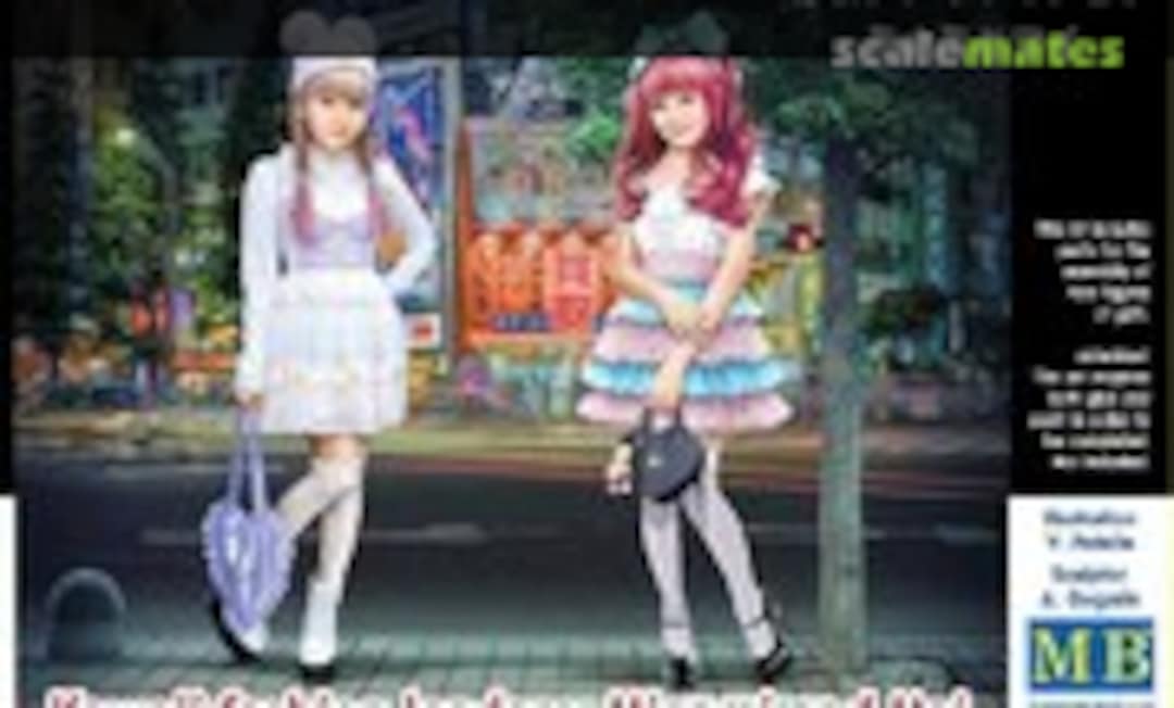 1:35 Kawaii fashion leaders. Minami and Mai (Master Box MB35187) MB35187