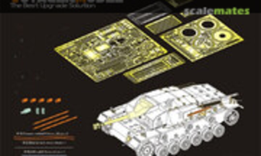 1:35 StuG.III Ausf.C/D L/48 75mm main gun. Basic kit (Voyager Model PE35873) PE35873