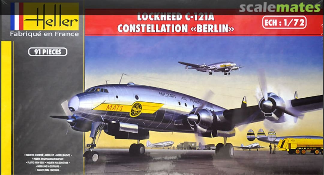 Boxart Lockheed C-121A Constellation 80382 Heller Boxart Lockheed C-121A Constellation 80382 Heller