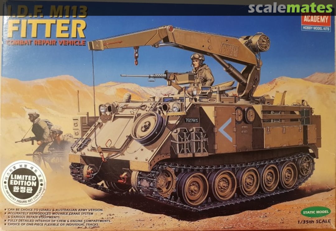 Boxart I.D.F. M113 Fitter 1388 Academy Boxart I.D.F. M113 Fitter 1388 Academy