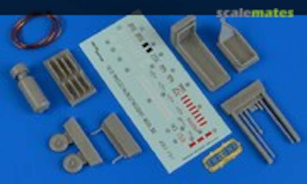 1:48 150lb Wheeled Halon Extinguisher Model 600 w/Photo-Etch (Aerobonus 480 191)