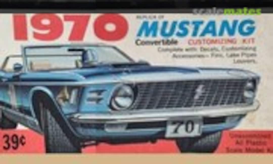 1:43 1970 Mustang Convertible (Palmer Plastics 782)