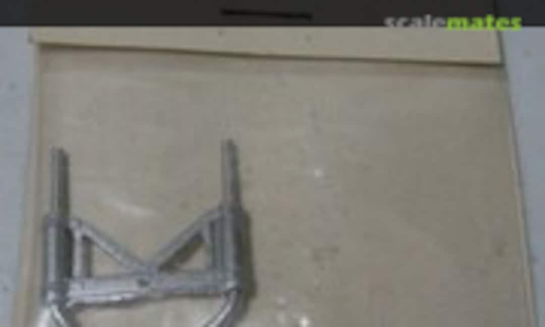 1:87 DUAL EXHAUST PIPES FOR ULRICH KENWORTH SEMI TRUCKS (Lee Town 432-2066) 432-2066