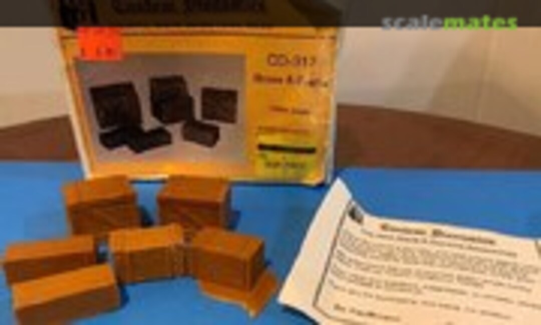 1:35 Boxes and crates (Custom Dioramics CD-312) CD-312