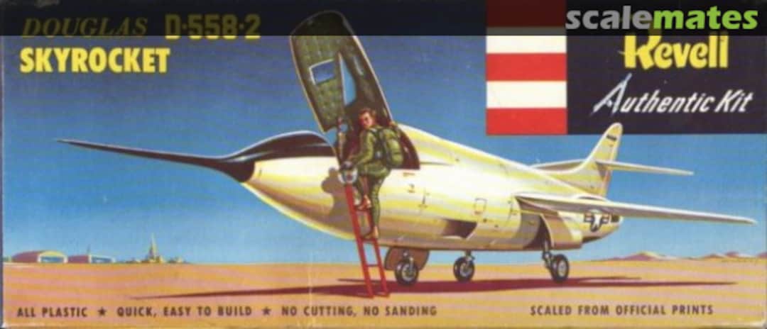 Boxart Douglas D-558-2 Skyrocket H-213 Revell Boxart Douglas D-558-2 Skyrocket H-213 Revell