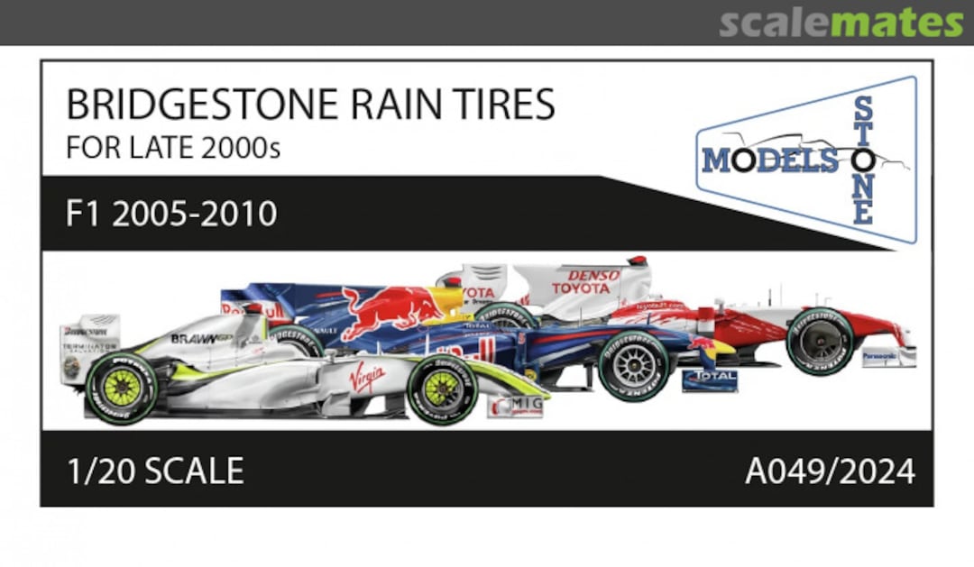Boxart Bridgestone Rain Tires (2005-2010) A049/2024 Stone Models
