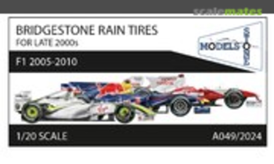 1:20 Bridgestone Rain Tires (2005-2010) (Stone Models A049/2024)