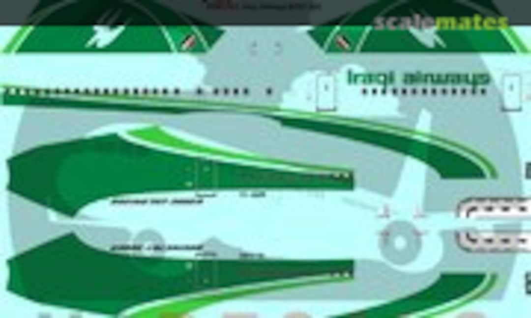 1:144 Iraqi Airways Boeing 767-300 (V1 Decals V1D0775-144) V1D0775-144