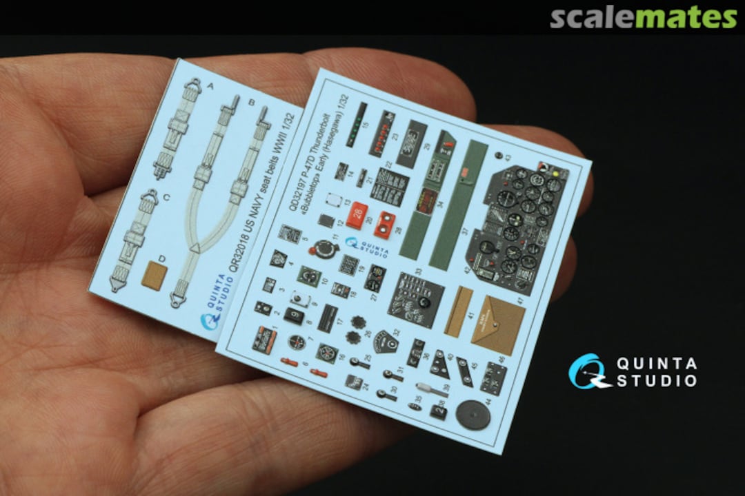 Contents P-47D Thunderbolt 'Bubbletop' Early* interior 3D decals QD32197 Quinta Studio Contents P-47D Thunderbolt 'Bubbletop' Early* interior 3D decals QD32197 Quinta Studio