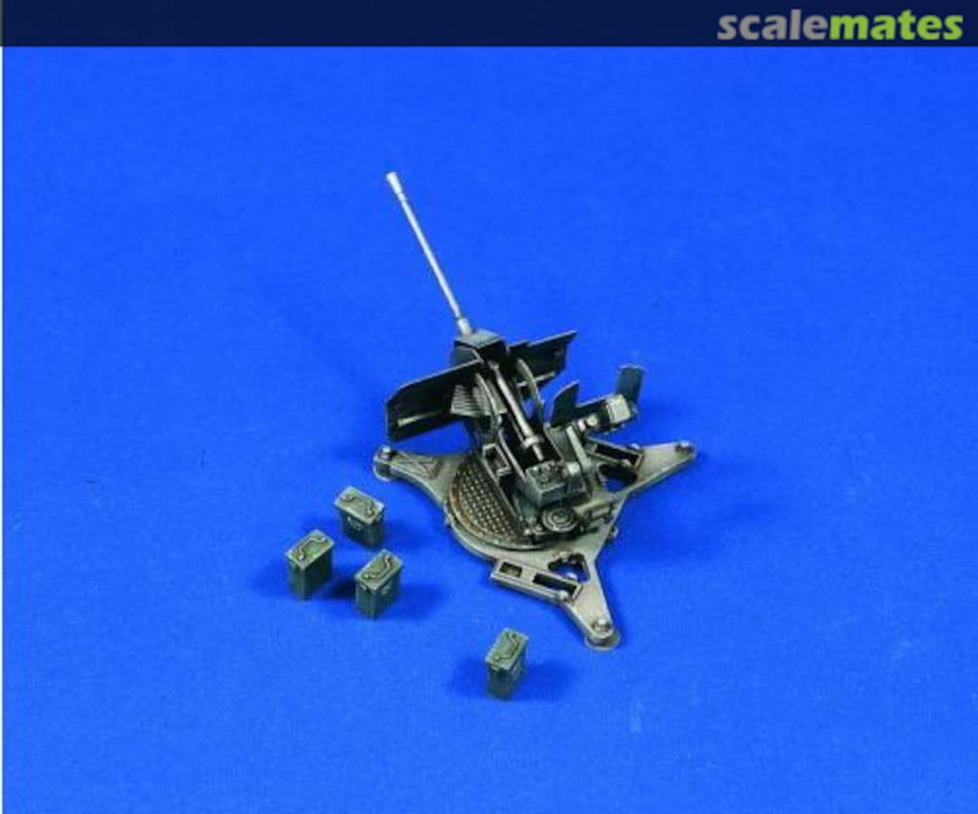 Boxart 2 cm Flak 38 A 477 Verlinden Productions Boxart 2 cm Flak 38 A 477 Verlinden Productions