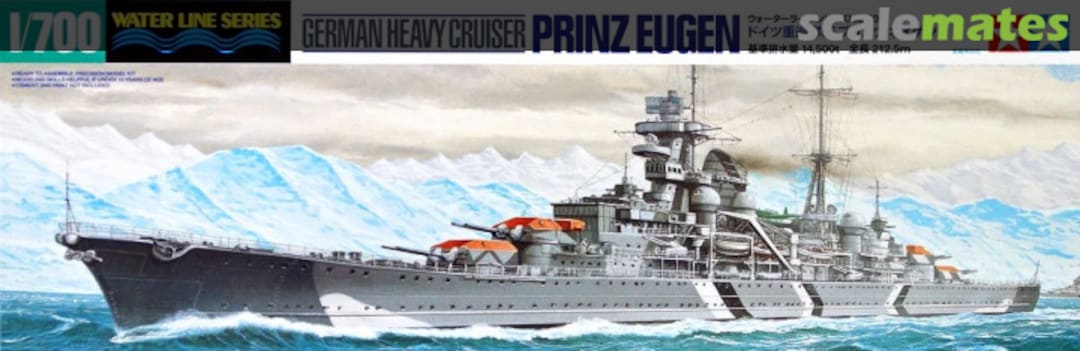 Boxart Prinz Eugen 31805 Tamiya Boxart Prinz Eugen 31805 Tamiya