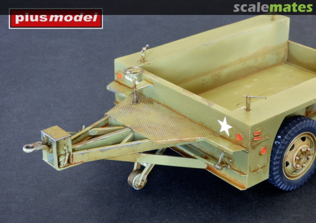 Boxart US trailer M7 tandem axle 510 PlusModel Boxart US trailer M7 tandem axle 510 PlusModel