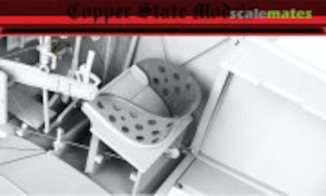 1:32 Nieuport 11/16 pilot seat backrest (Copper State Models A32-015) A32-015