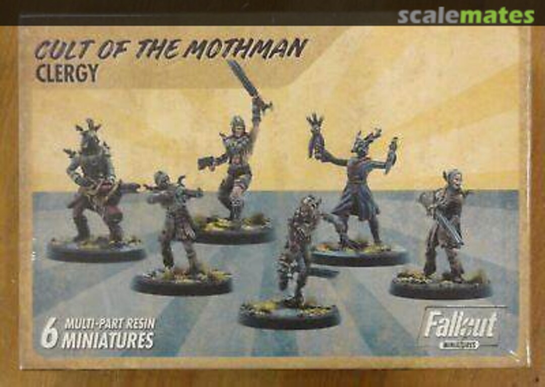 Boxart Cult of the Mothman - Clergy Modiphius Entertainment Boxart Cult of the Mothman - Clergy Modiphius Entertainment