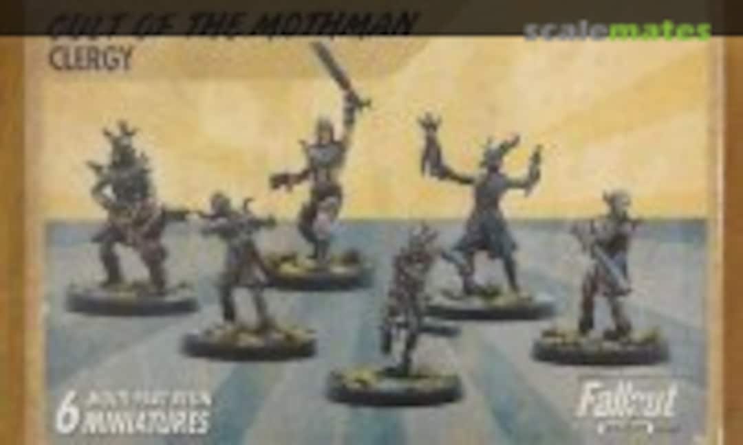32mm Cult of the Mothman - Clergy (Modiphius Entertainment )