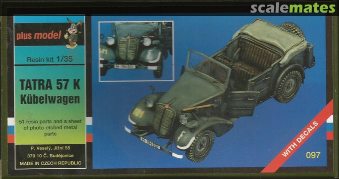 Boxart Tatra 57K 097 PlusModel Boxart Tatra 57K 097 PlusModel