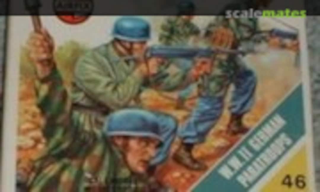 1:76 W.W.II German Paratroops (Airfix 01753-0) 01753-0