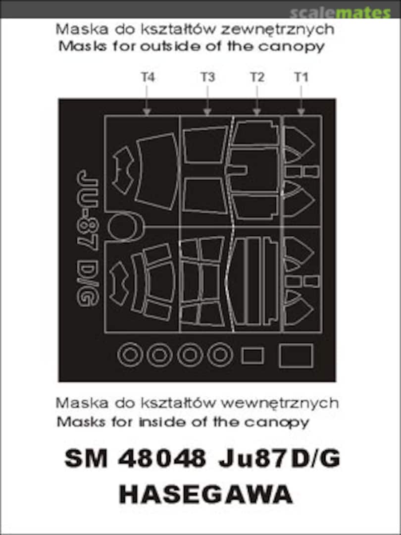 Boxart Junkers Ju 87D/G Stuka SM48048 Montex Boxart Junkers Ju 87D/G Stuka SM48048 Montex