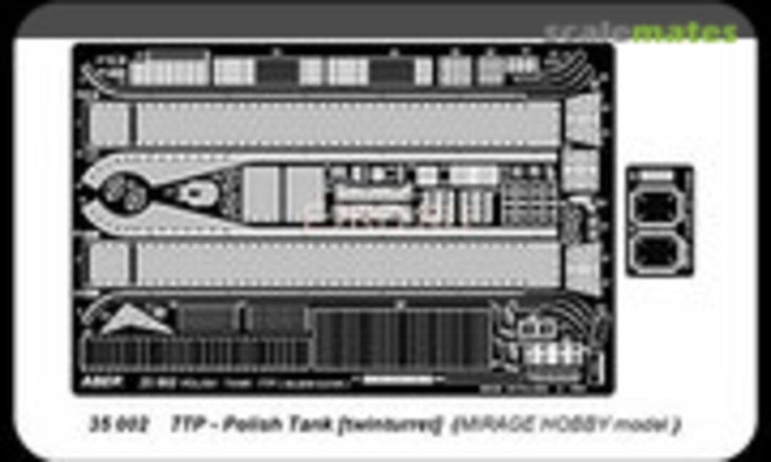 1:35 Ligh Tank 7TP (Polish Tank - twinturet) (Aber 35002)