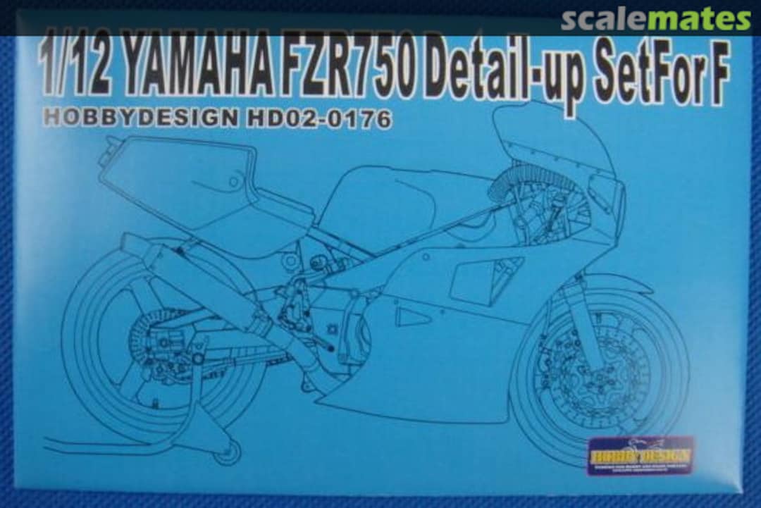 Boxart Yamaha FZR750 Detail Up Set HD02-0176 Hobby Design Boxart Yamaha FZR750 Detail Up Set HD02-0176 Hobby Design